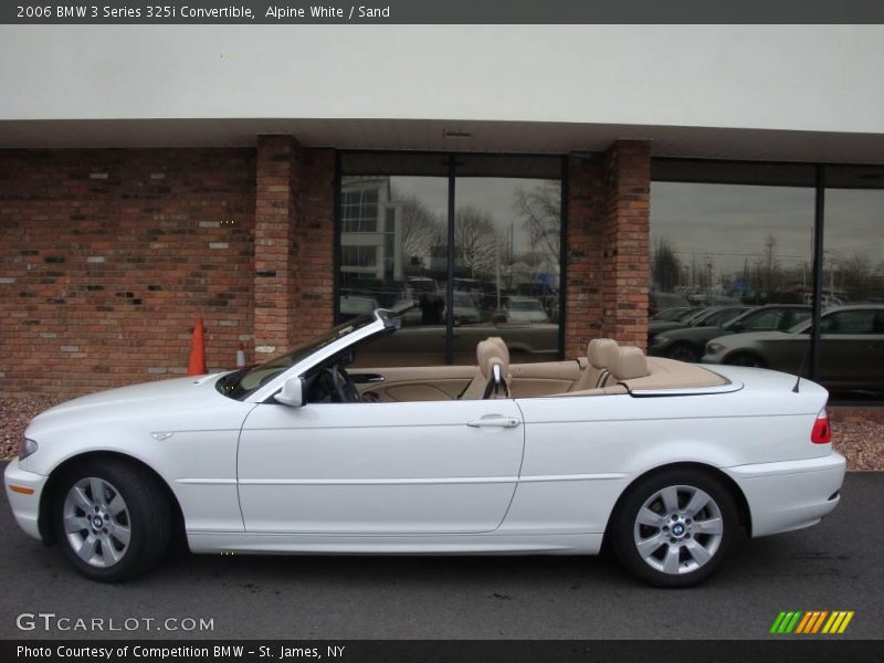 Alpine White / Sand 2006 BMW 3 Series 325i Convertible