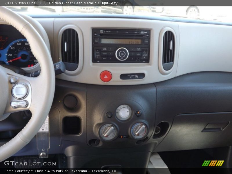 Golden Ginger Pearl Metallic / Light Gray 2011 Nissan Cube 1.8 S