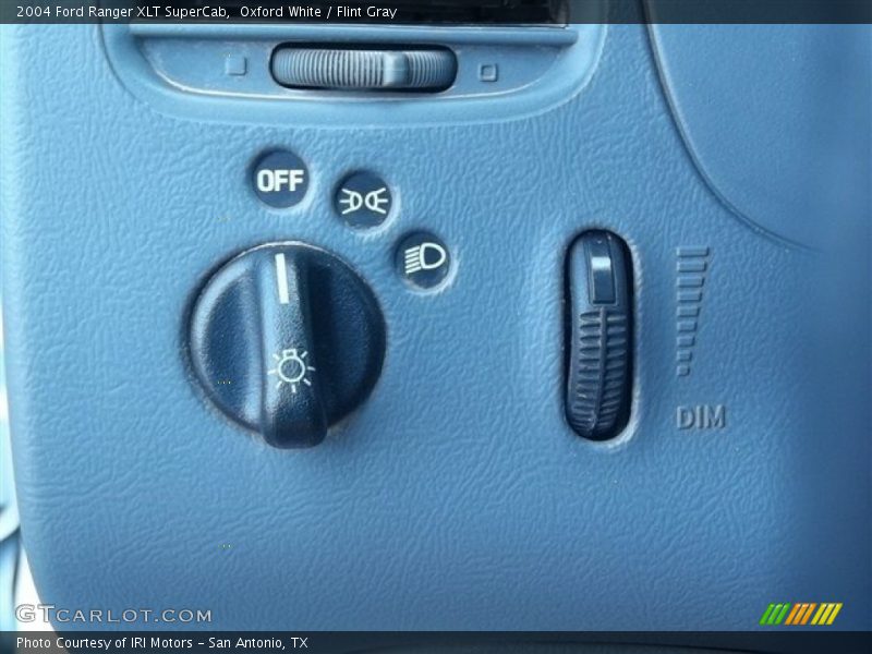 Controls of 2004 Ranger XLT SuperCab