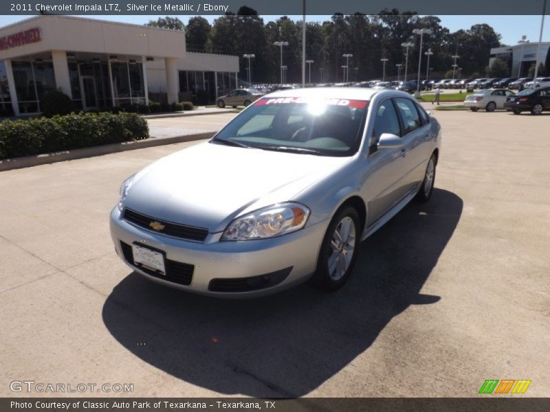 Silver Ice Metallic / Ebony 2011 Chevrolet Impala LTZ