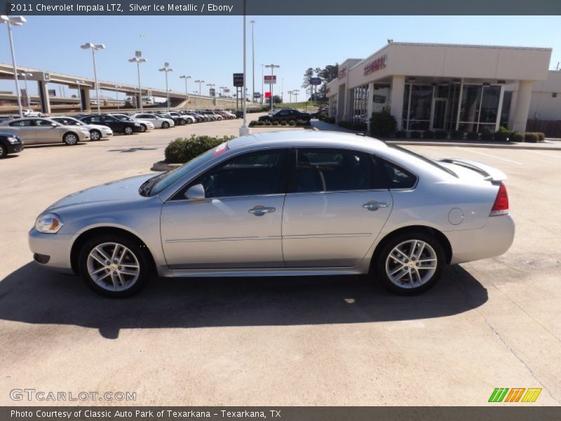 Silver Ice Metallic / Ebony 2011 Chevrolet Impala LTZ