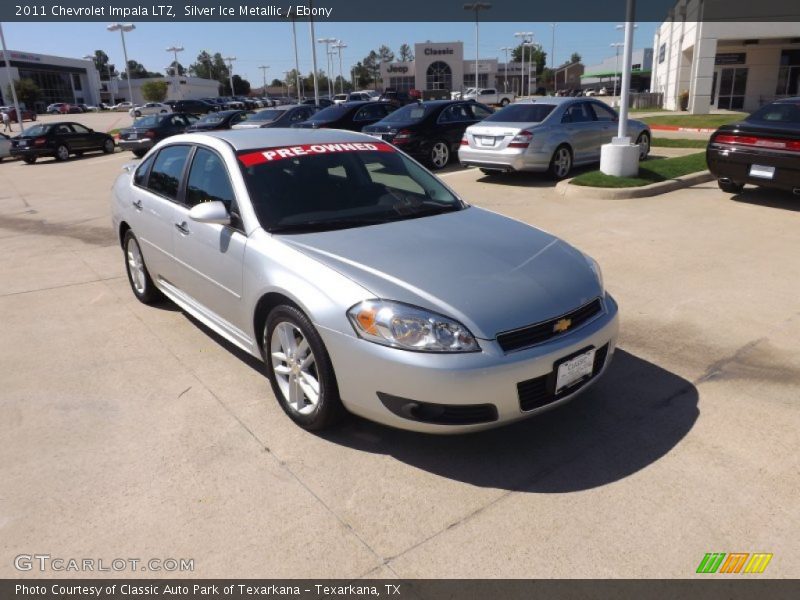 Silver Ice Metallic / Ebony 2011 Chevrolet Impala LTZ