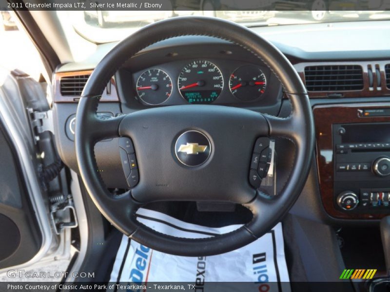 Silver Ice Metallic / Ebony 2011 Chevrolet Impala LTZ