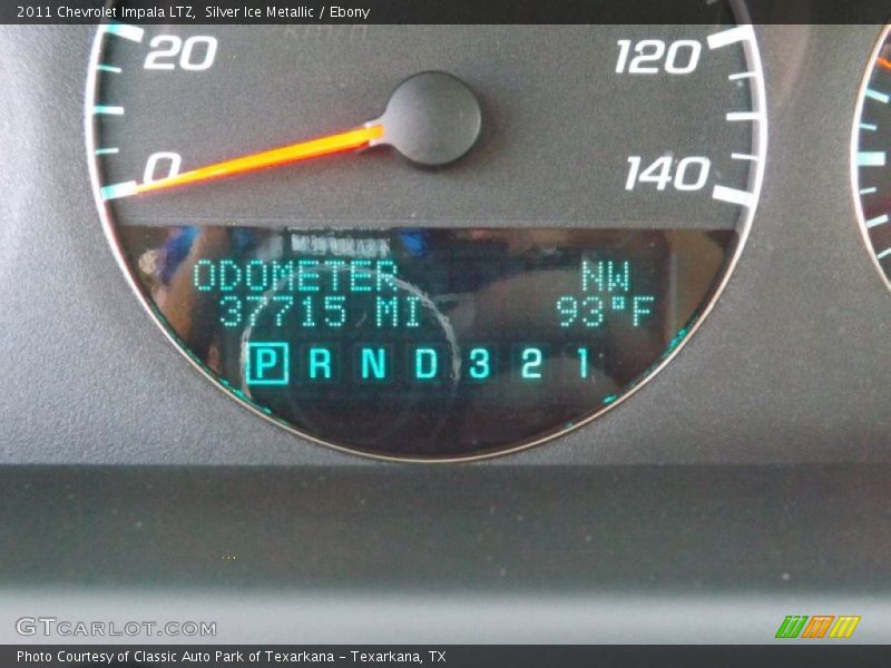 Silver Ice Metallic / Ebony 2011 Chevrolet Impala LTZ