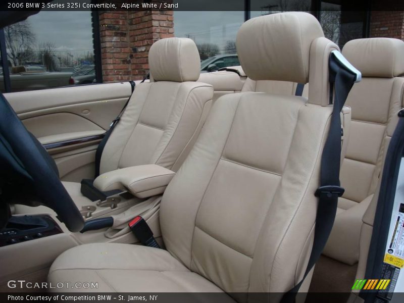 Alpine White / Sand 2006 BMW 3 Series 325i Convertible