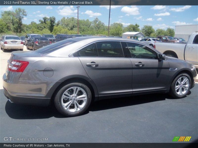 Sterling Gray Metallic / Charcoal Black 2013 Ford Taurus SEL