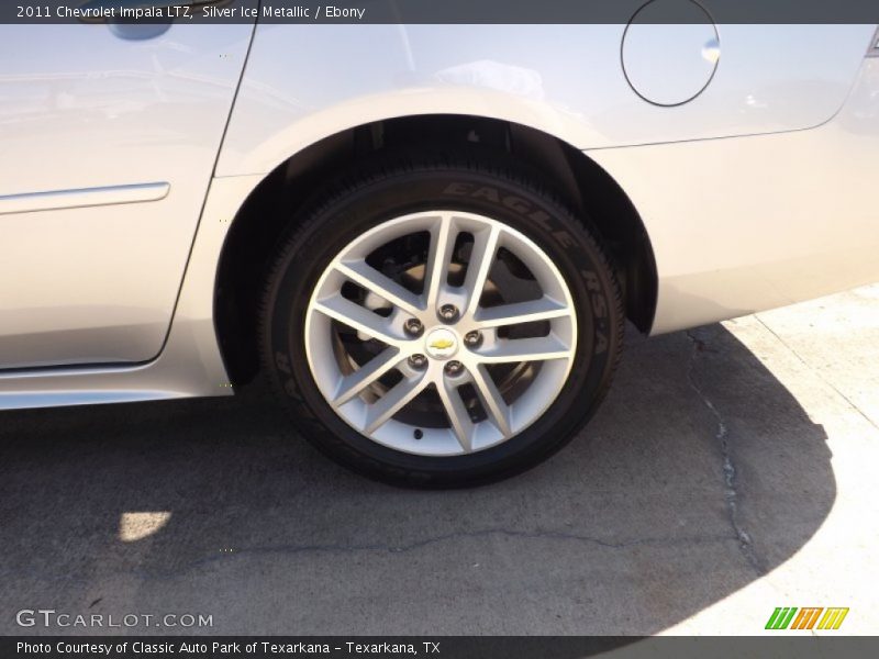 Silver Ice Metallic / Ebony 2011 Chevrolet Impala LTZ