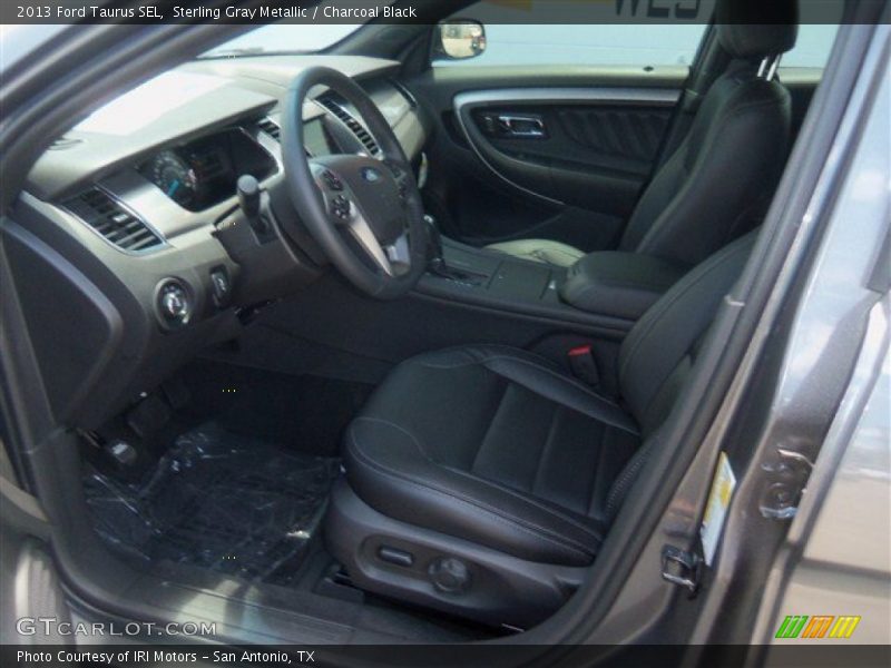 Sterling Gray Metallic / Charcoal Black 2013 Ford Taurus SEL