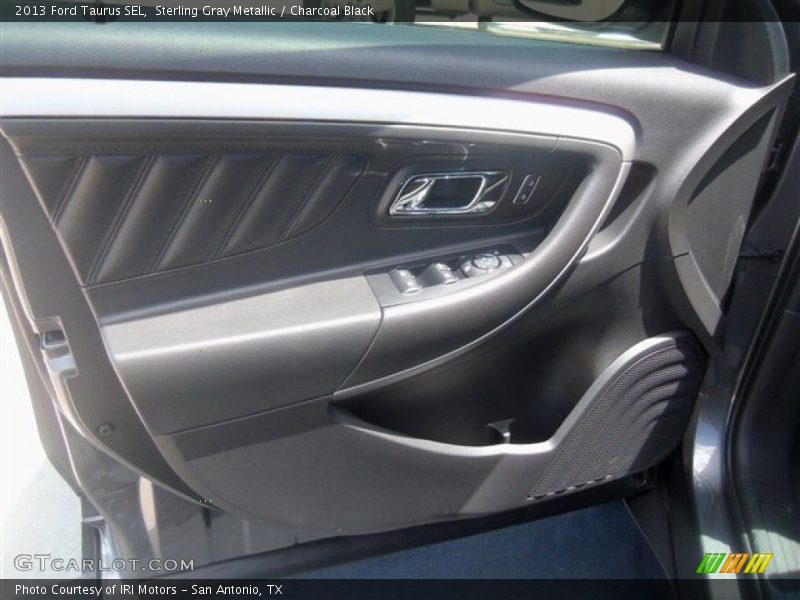 Sterling Gray Metallic / Charcoal Black 2013 Ford Taurus SEL