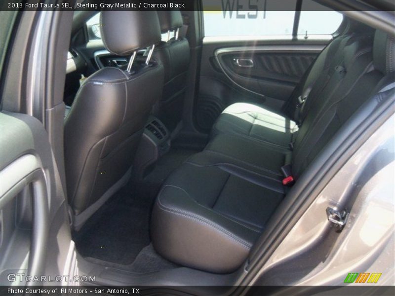 Sterling Gray Metallic / Charcoal Black 2013 Ford Taurus SEL