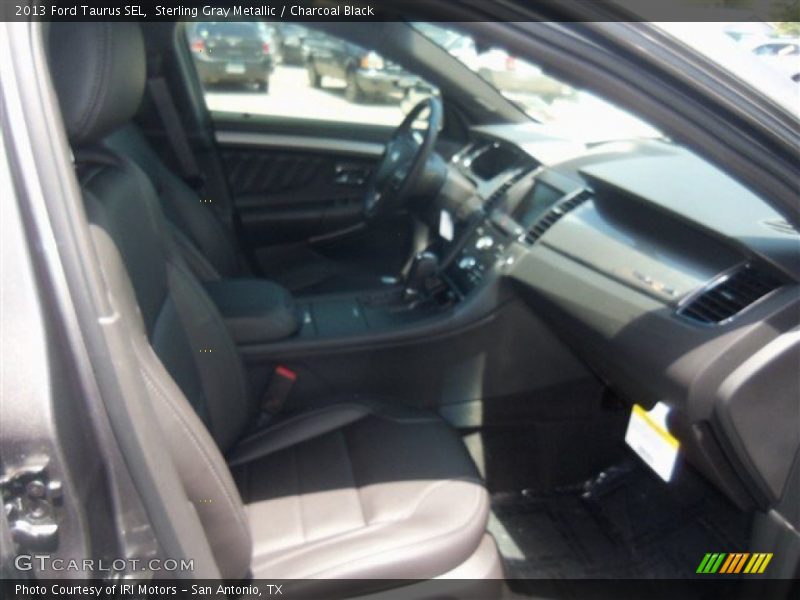 Sterling Gray Metallic / Charcoal Black 2013 Ford Taurus SEL