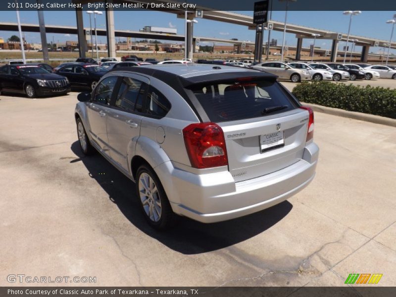 Bright Silver Metallic / Dark Slate Gray 2011 Dodge Caliber Heat