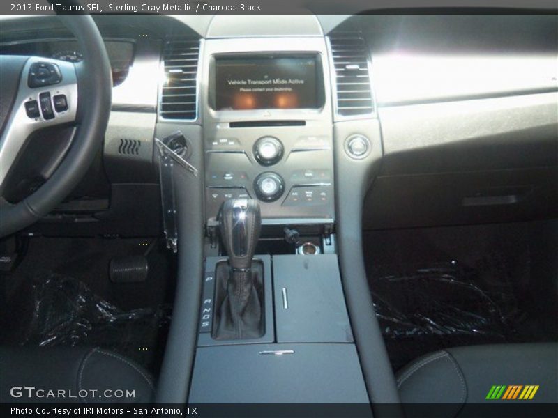 Sterling Gray Metallic / Charcoal Black 2013 Ford Taurus SEL