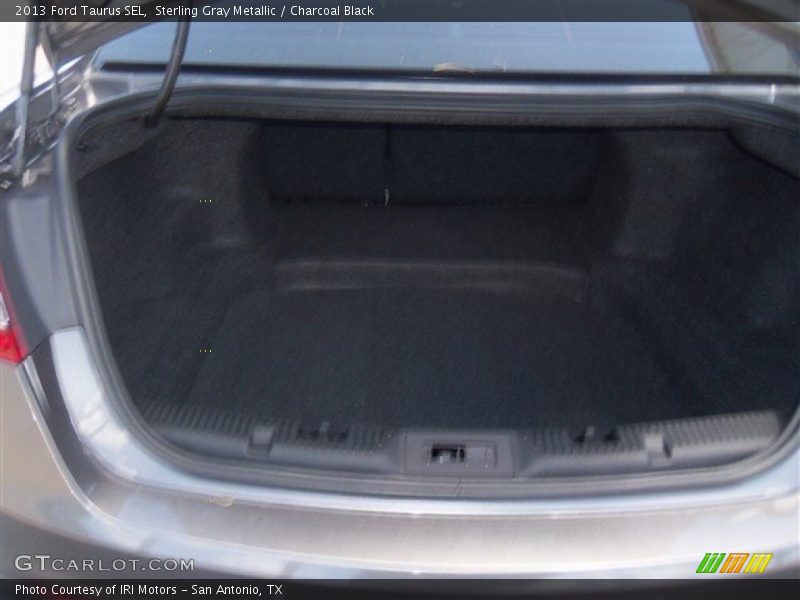 Sterling Gray Metallic / Charcoal Black 2013 Ford Taurus SEL
