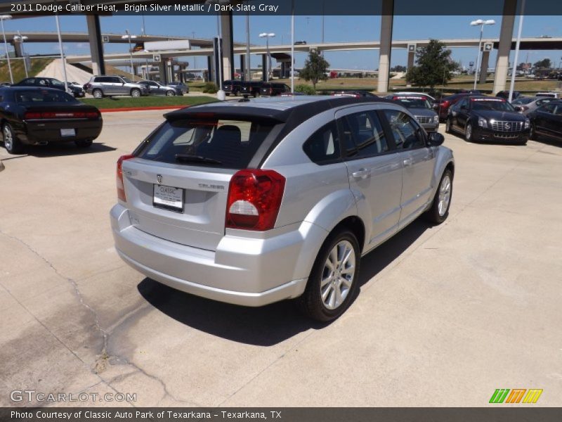 Bright Silver Metallic / Dark Slate Gray 2011 Dodge Caliber Heat