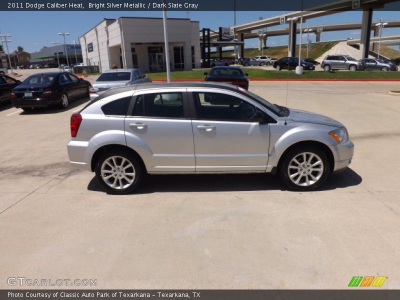 Bright Silver Metallic / Dark Slate Gray 2011 Dodge Caliber Heat