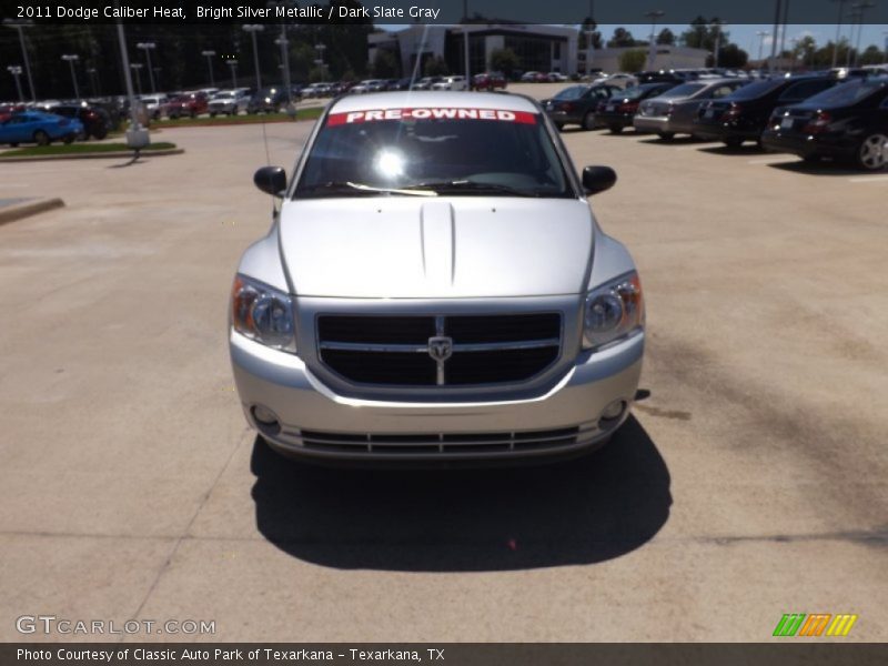 Bright Silver Metallic / Dark Slate Gray 2011 Dodge Caliber Heat