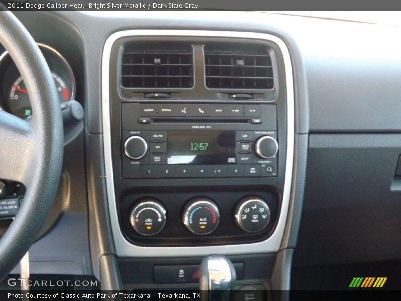 Bright Silver Metallic / Dark Slate Gray 2011 Dodge Caliber Heat