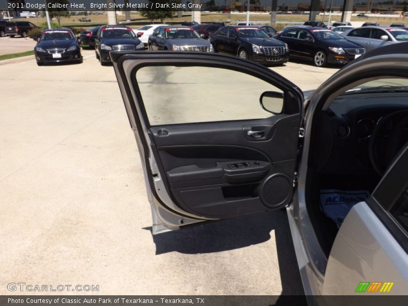 Bright Silver Metallic / Dark Slate Gray 2011 Dodge Caliber Heat