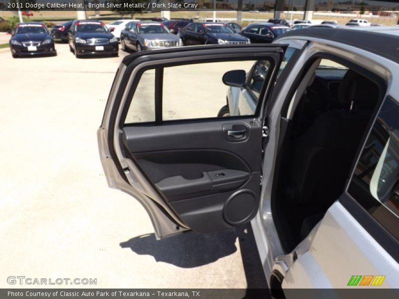 Bright Silver Metallic / Dark Slate Gray 2011 Dodge Caliber Heat