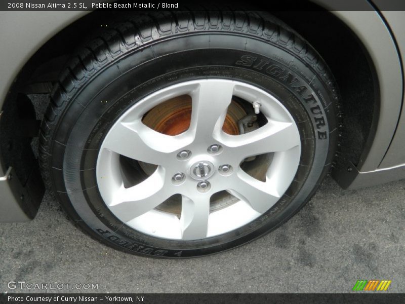 Pebble Beach Metallic / Blond 2008 Nissan Altima 2.5 SL