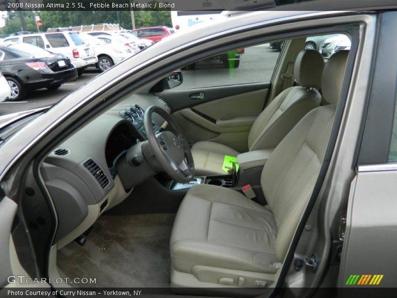 Pebble Beach Metallic / Blond 2008 Nissan Altima 2.5 SL
