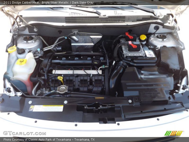 Bright Silver Metallic / Dark Slate Gray 2011 Dodge Caliber Heat