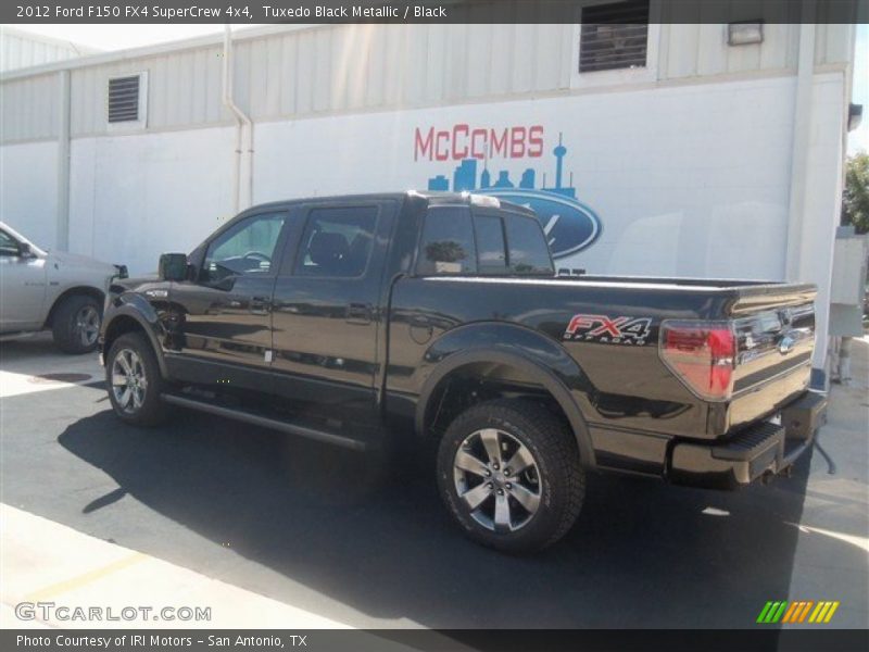 Tuxedo Black Metallic / Black 2012 Ford F150 FX4 SuperCrew 4x4