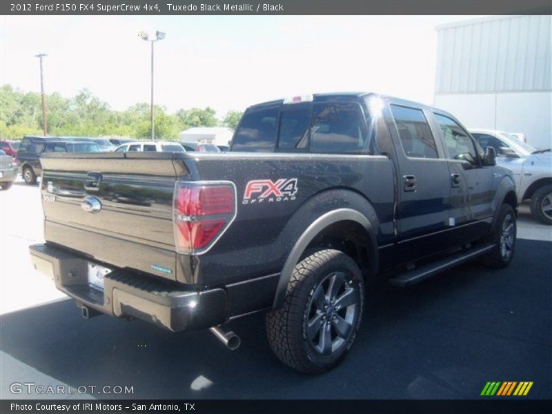 Tuxedo Black Metallic / Black 2012 Ford F150 FX4 SuperCrew 4x4