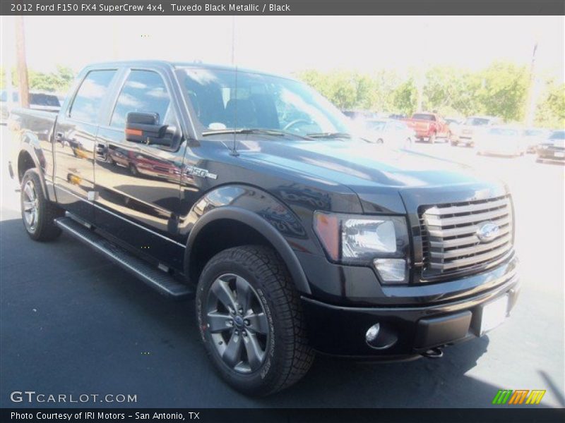Tuxedo Black Metallic / Black 2012 Ford F150 FX4 SuperCrew 4x4