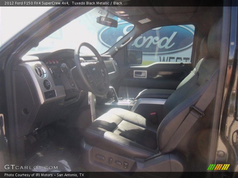 Tuxedo Black Metallic / Black 2012 Ford F150 FX4 SuperCrew 4x4