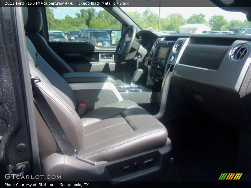 Tuxedo Black Metallic / Black 2012 Ford F150 FX4 SuperCrew 4x4