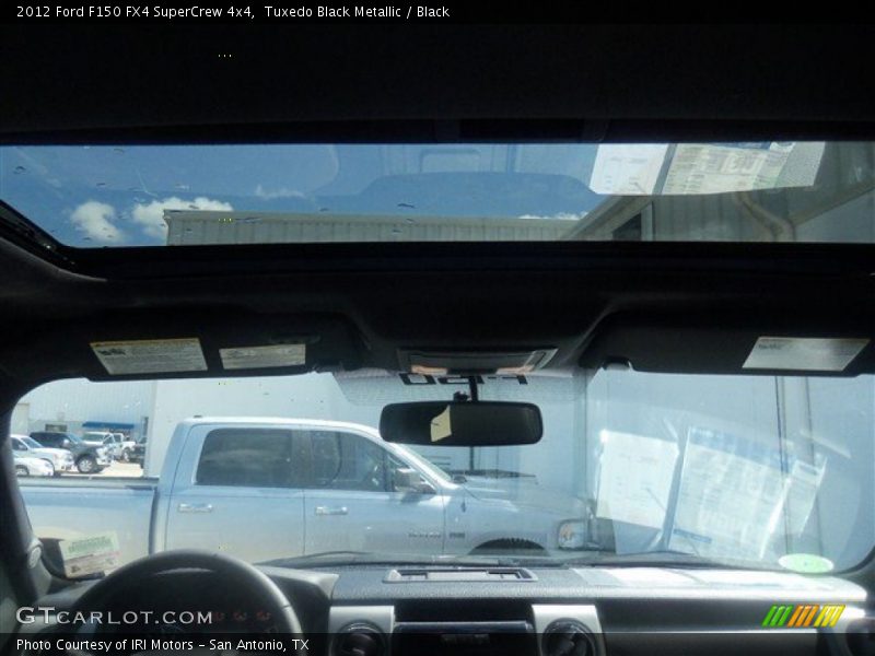 Tuxedo Black Metallic / Black 2012 Ford F150 FX4 SuperCrew 4x4