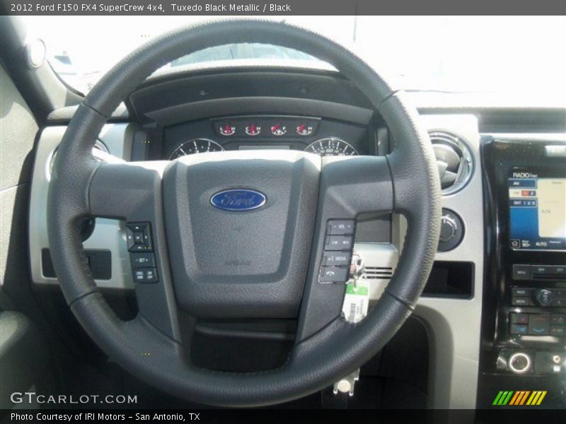 Tuxedo Black Metallic / Black 2012 Ford F150 FX4 SuperCrew 4x4