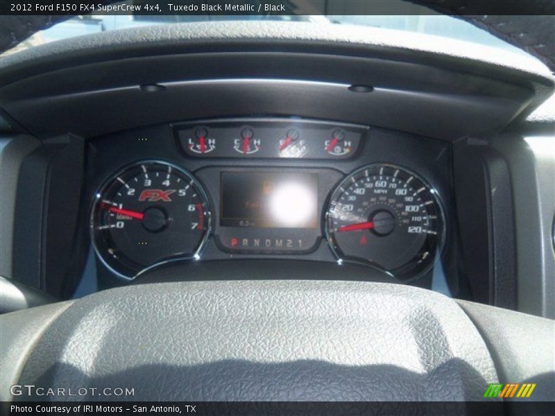 Tuxedo Black Metallic / Black 2012 Ford F150 FX4 SuperCrew 4x4
