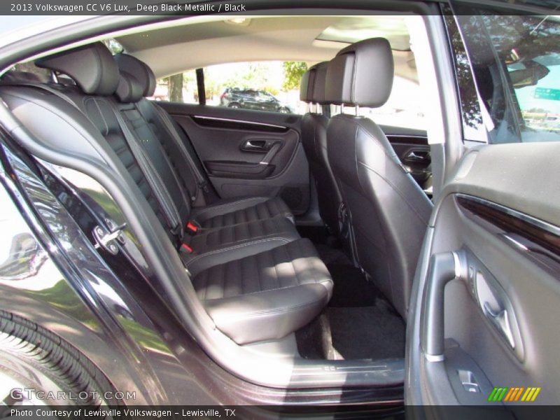 Deep Black Metallic / Black 2013 Volkswagen CC V6 Lux