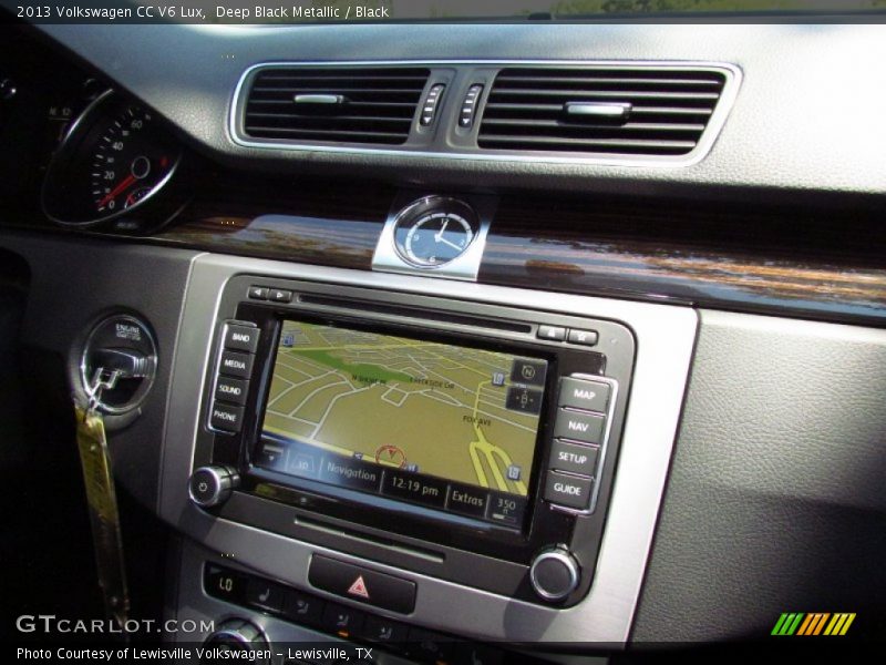 Deep Black Metallic / Black 2013 Volkswagen CC V6 Lux