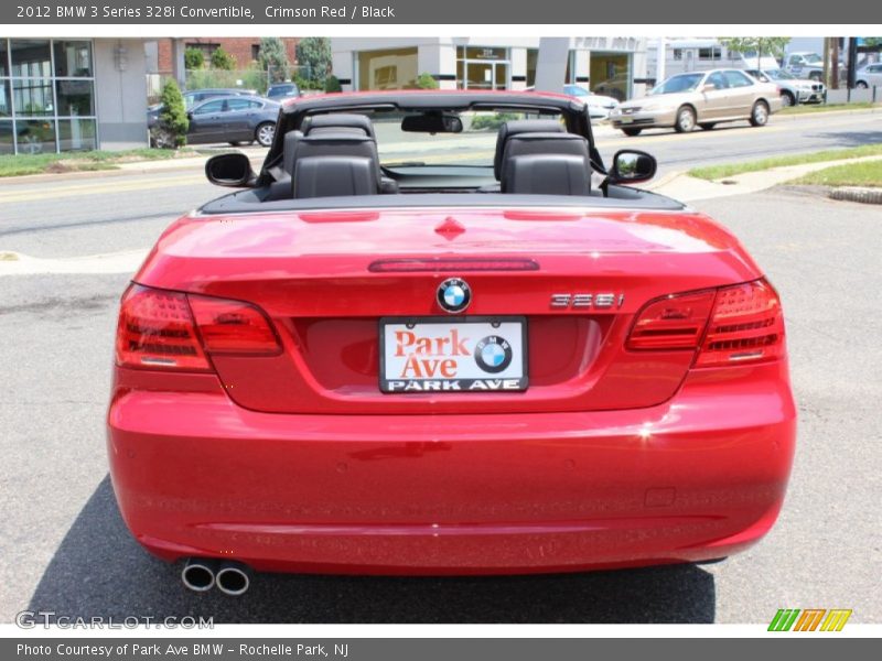 Crimson Red / Black 2012 BMW 3 Series 328i Convertible