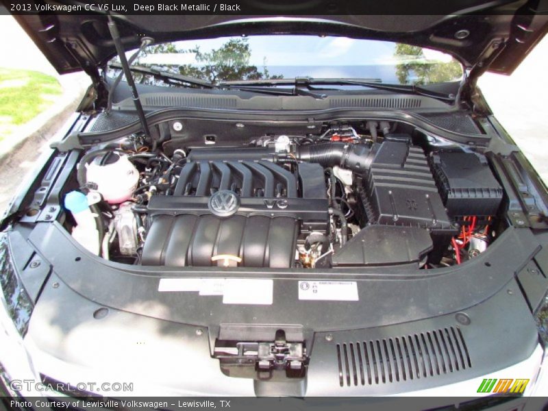 Deep Black Metallic / Black 2013 Volkswagen CC V6 Lux