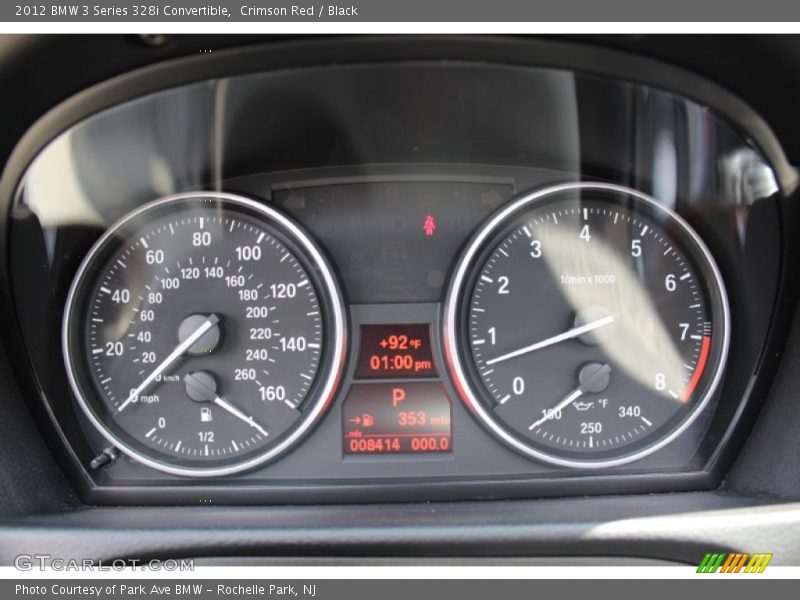 Crimson Red / Black 2012 BMW 3 Series 328i Convertible