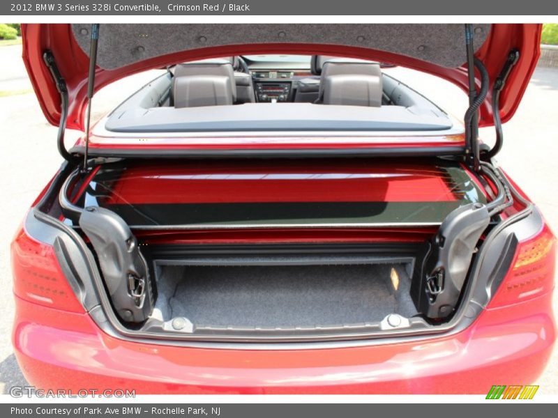 Crimson Red / Black 2012 BMW 3 Series 328i Convertible