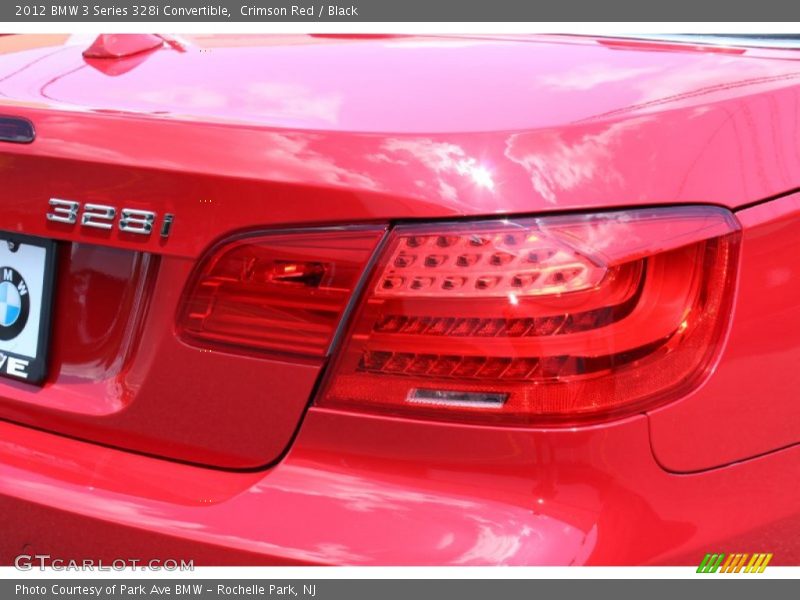Crimson Red / Black 2012 BMW 3 Series 328i Convertible