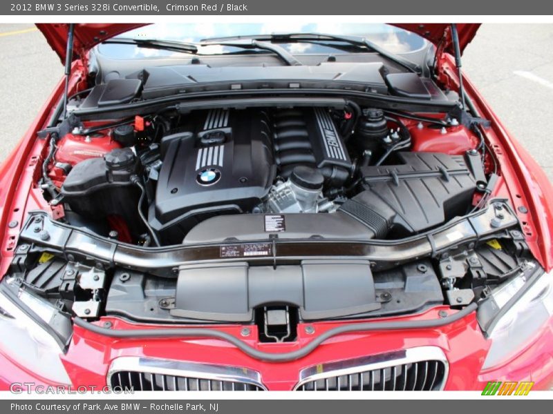 Crimson Red / Black 2012 BMW 3 Series 328i Convertible