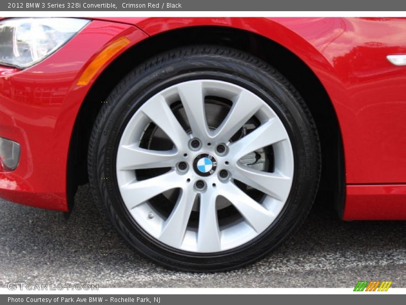 Crimson Red / Black 2012 BMW 3 Series 328i Convertible