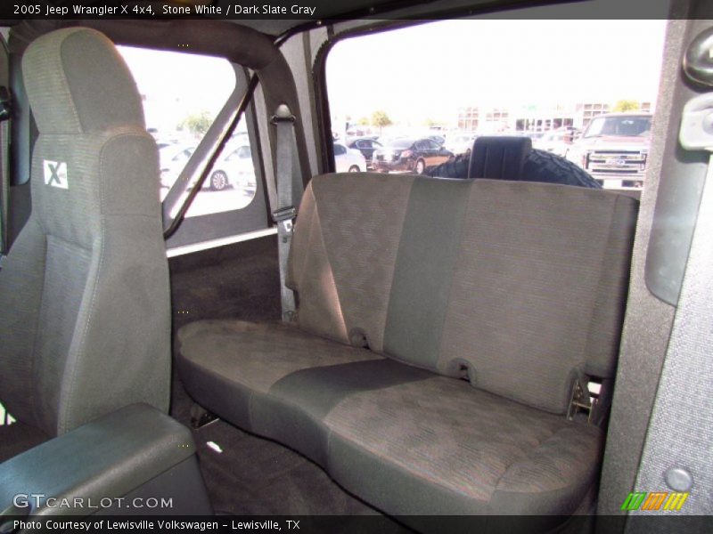 Stone White / Dark Slate Gray 2005 Jeep Wrangler X 4x4