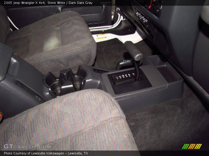 Stone White / Dark Slate Gray 2005 Jeep Wrangler X 4x4