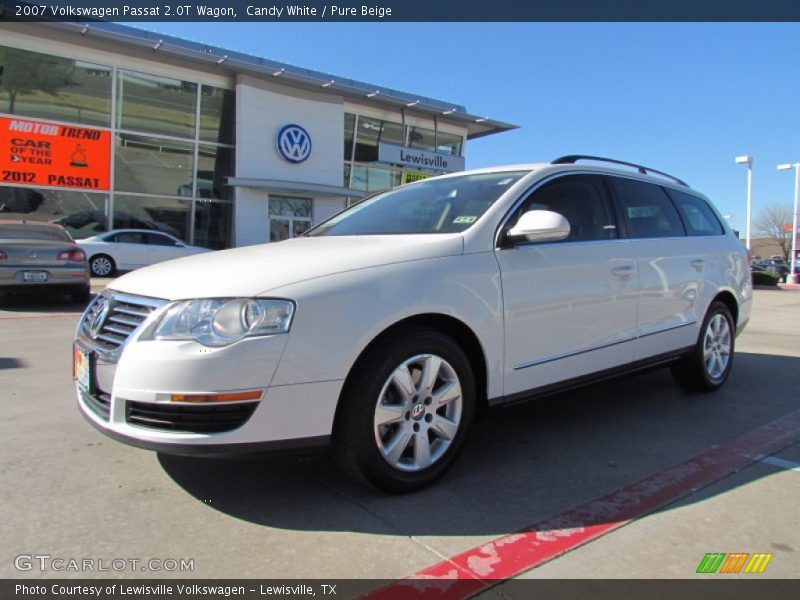 Candy White / Pure Beige 2007 Volkswagen Passat 2.0T Wagon