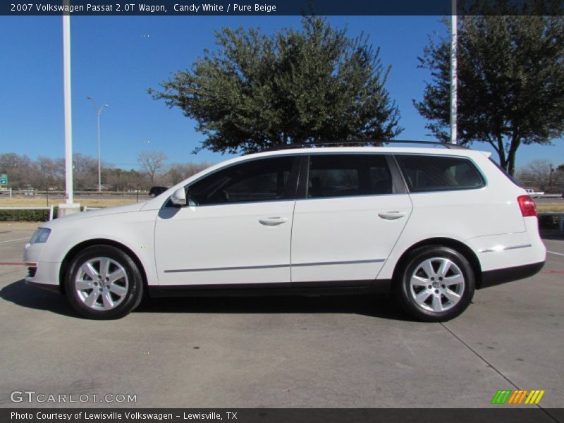 Candy White / Pure Beige 2007 Volkswagen Passat 2.0T Wagon