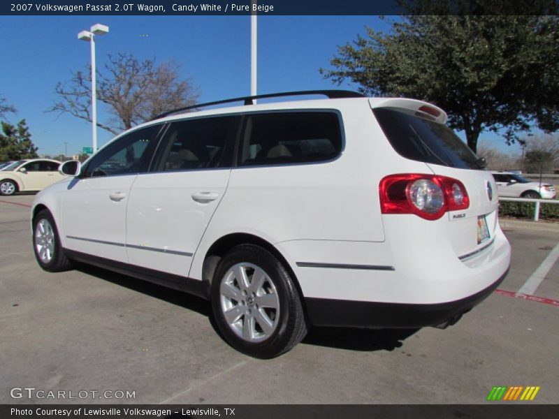 Candy White / Pure Beige 2007 Volkswagen Passat 2.0T Wagon