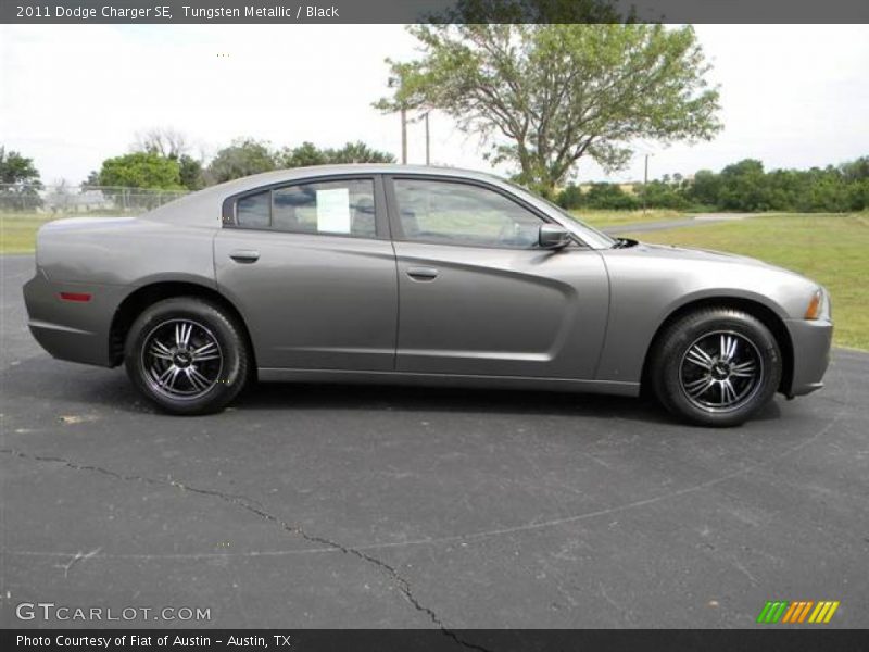 Tungsten Metallic / Black 2011 Dodge Charger SE